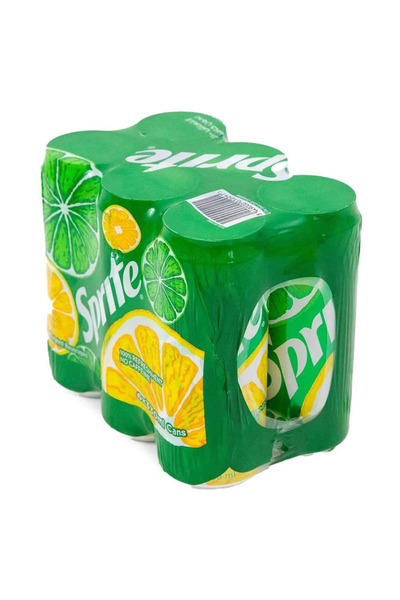 Sprite علب مشروبات غازية - عبوة من 6 قطع × 330 مل