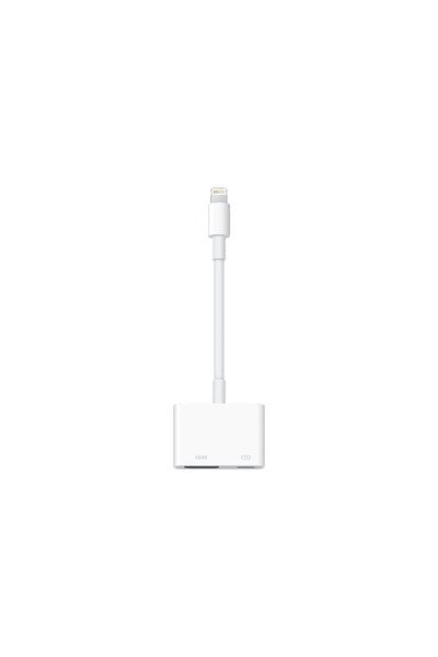 Apple Lightning Dijital AV Adaptörü Beyaz