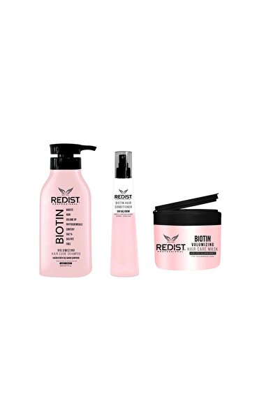 Redist Pachet Redist: Sampon cu biotina 500 ml, Balsam bifazic 225 ml si Masc...