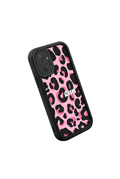 CASEVIBE Redmi Note 10 Pro Uyumlu Şık Yüksek Kaliteli Leopar Desenli Kedi Tel...