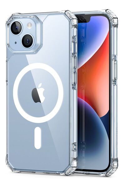 esrgear جراب شفاف من سلسلة ESR Air Armor مزود بحلقة HaloLock