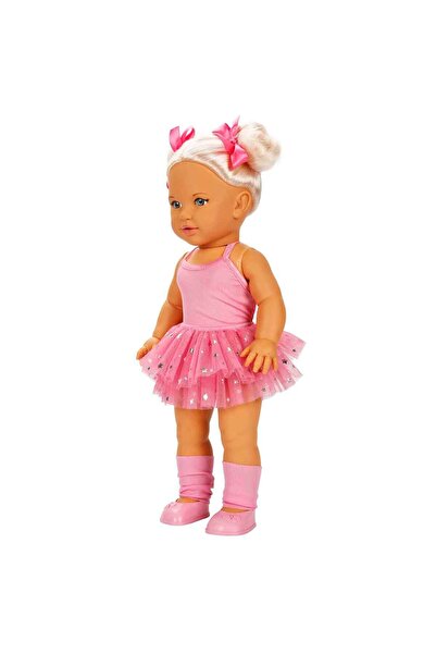 Sunman Tina Ballerina Bebek 45 cm - Koyu Pembe