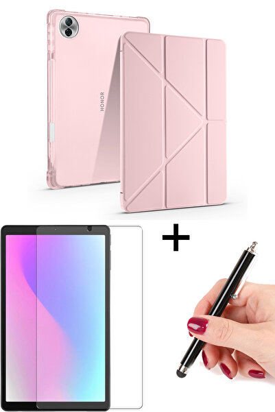 Nezih Case Honor Pad X7 8.7 İnç Uyumlu Akıllı Kılıf + Ekran Koruyucu + Kalem