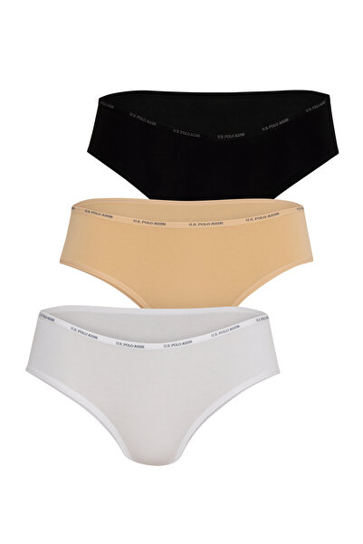 U.S. Polo Assn. Women's Black Underwear Bottom 50238687-Vr046