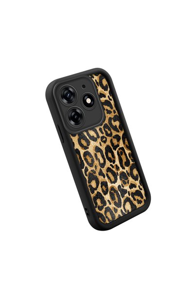 CASEVIBE Tecno Spark 10 Pro Uyumlu Şık Yüksek Kaliteli Leopar Desenli Telefon...