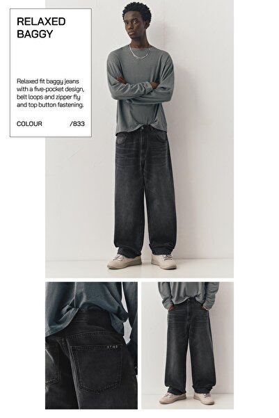 Pull & Bear Relaxed fit baggy jeans