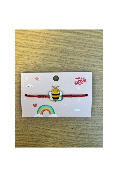 Bibilel Kids Set 5 brățări BUC cu împletitură pentru copii, albină