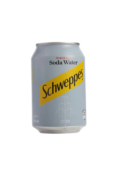 Schweppes Premium Mix Soda Water Can- 300ml