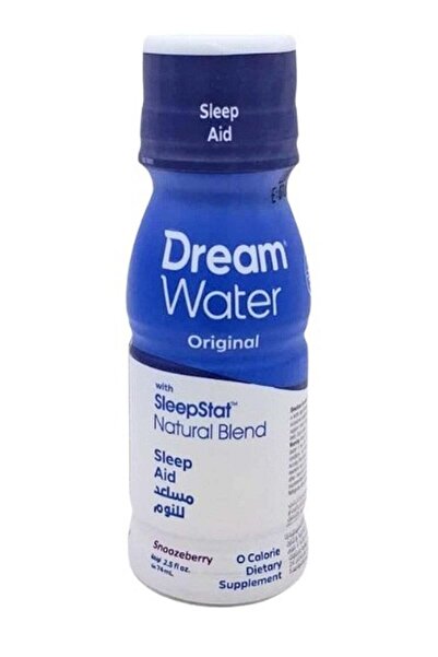 DREAM WATER ORIGINAL مع مزيج SleepStat الطبيعي من توت العليق، مساعد النوم 74 مل