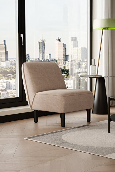 Enza Home Merika Berjer, Keten Dokulu - Krem