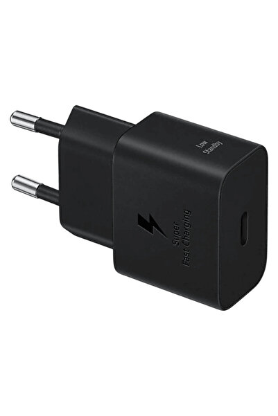 Samsung EP-T2510X 25W Type C Kablolu Hızlı Şarj Cihazı Siyah