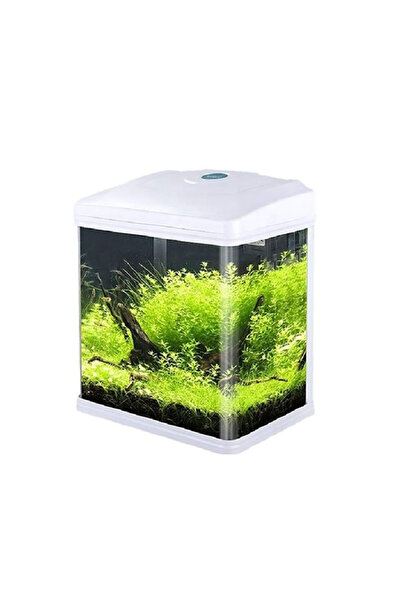 Genel Markalar Komple Akvaryum 24 x 16,5 x 28 cm Beyaz