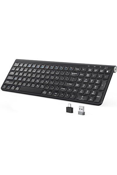 Generic JOYACCESS Wireless Keyboard, 2.4G Ergonomic and Slim Wireless Keyboar...