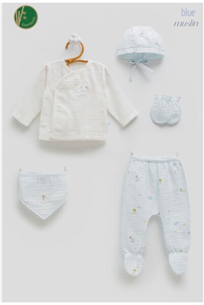 ByBest Beauty Caramell Jungle Friends Muslin Set of 5