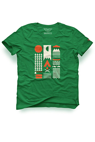 Tarrzzcom Unisex Design Tshirt Camping Bauhause Design T-Shirt