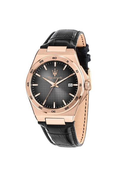 Maserati Men R8851153001,Rose Gold Stainless Steel case, Size 40 mm, 5 ATM