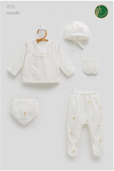 ByBest Beauty Caramell Jungle Friends Muslin Set of 5