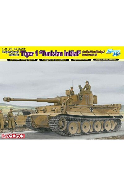 Dragon 6608 1/35 Ölçek, Tiger-1 Tankı Plastik Model Kiti
