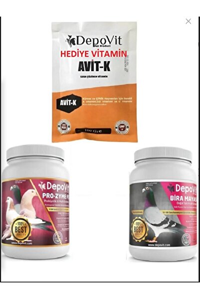 DEPOVİT 2Lİ DESTEK SETİ HEDİYELİ ÜRÜN BİRA MAYASI+PROZYM F5