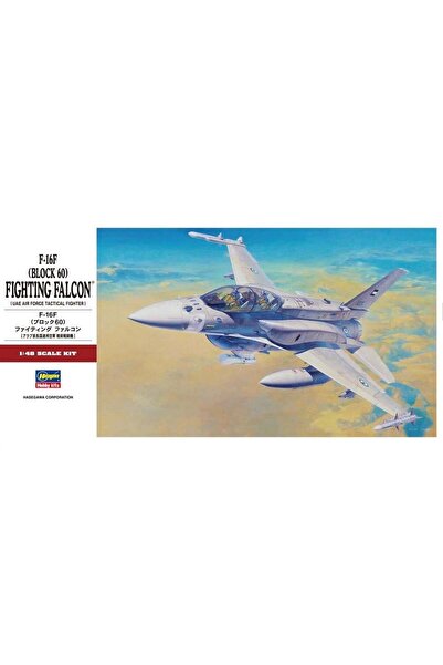 Hasegawa PT44 7244 1/48 Ölçek, F-16F (Block 60) Fighting Falcon, Savaş Uçağı ...