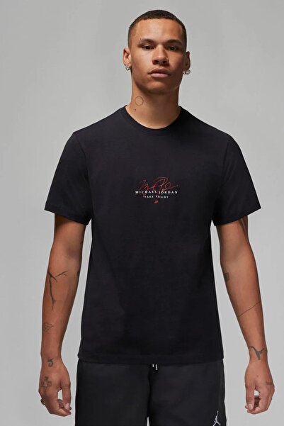 Nike Ανδρικό μπλουζάκι Air Jordan Essential SS Crew με τύπωμα για καθημερινή ...