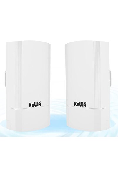 KuWFi 2-Pack 900Mbps Wireless Outdoor CPE Kit