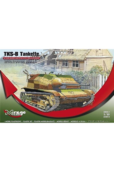 Mirage 354013 1/35 Ölçek, Tankette Tksb 2 Versiuni Automatic Can, Plastik Mod...