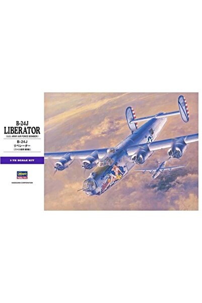 Hasegawa E29 1559 1/72 Ölçek, B-24J Liberator, Savaş Uçağı Plastik Model Kiti