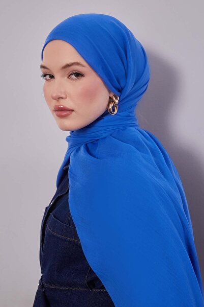 Levidor Cobalt Plain Hawaiian Shawl