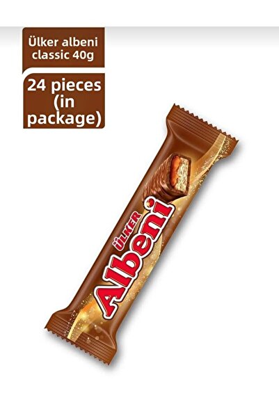 Ülker شوكولاته أولكر البيني بالكراميل 40 جرام × 24، كرتون