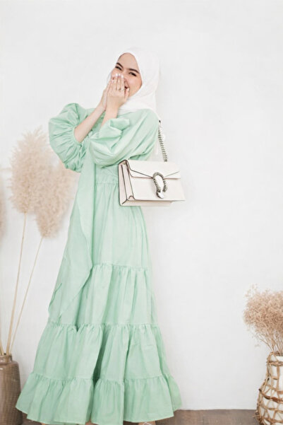 Generic Special offer Women's Bubble Sleeve Strap Dress