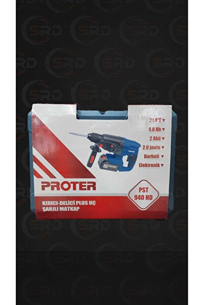 Proter Kırıcı-Delici Plus Uç Şarşlı Matkap