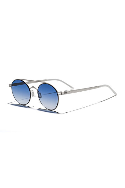EYE OF HORUS Eoh5001 C3 Blue Gradient Ultra Light Metal Pilot Unisex Sunglasses