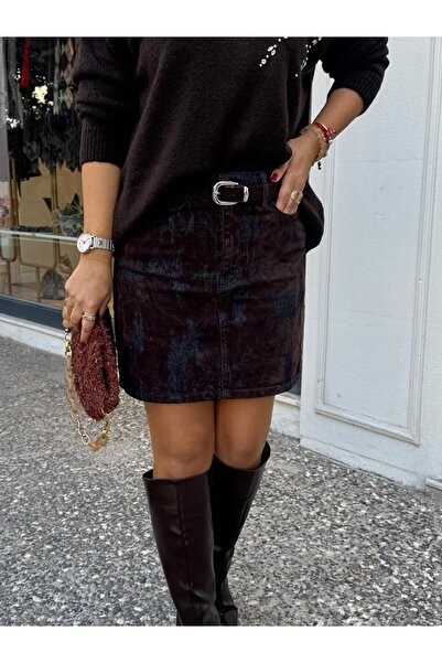 vanillabyilkay KABARTMA DOKULU KAHVE KISA KOT ETEK