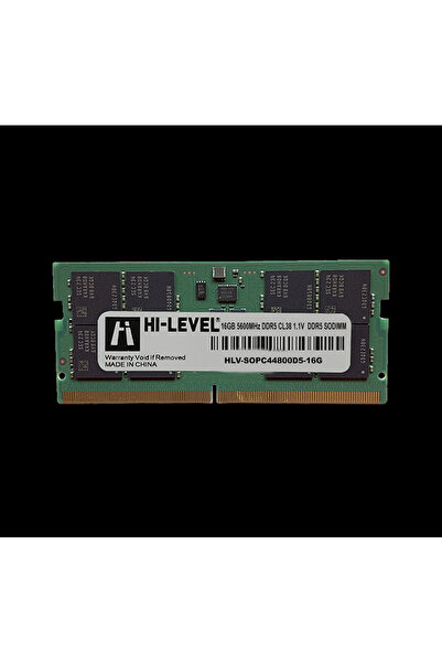Genel Markalar 16GB DDR5 5600Mhz SODIMM 1.1 HLV-SOPC44800D5-16G