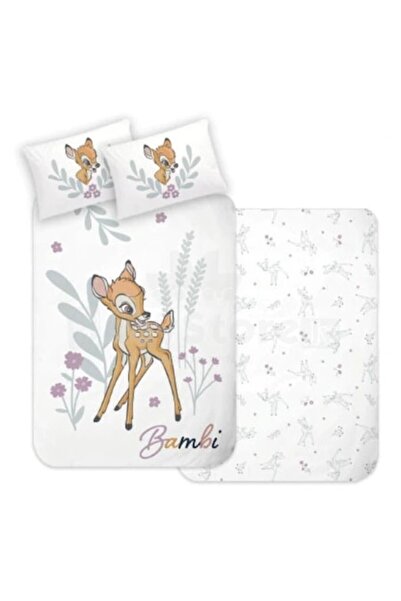 Disney Set de lenjerie de pat pentru copii Bambi in Bloom