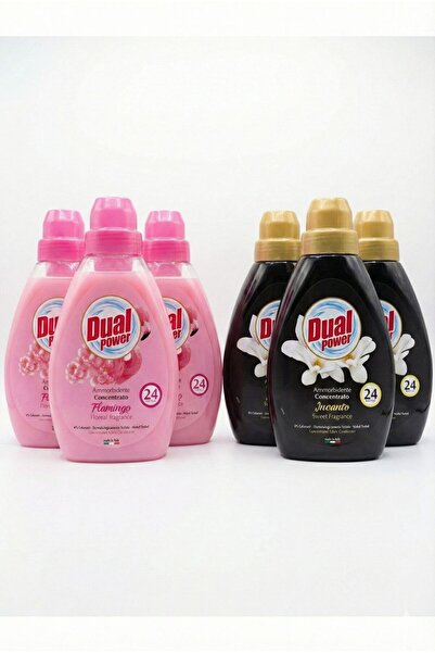 Dual Power 24 Wash Pack 6 x 600ml Fabric Softener