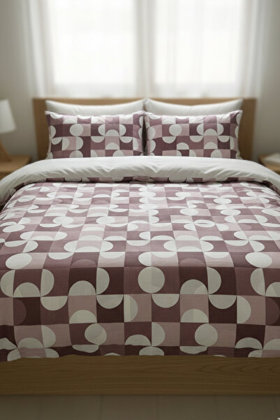 LaLiva Geo Double Elastic Sheet Duvet Cover Set