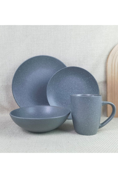 Generic Isla 16-Piece Ceramic Dinner Set - Serves 4