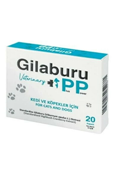 Crystalin Gilaburu Kedi ve Köpek Koruyucu 20 Kapsül Kum ve İçin