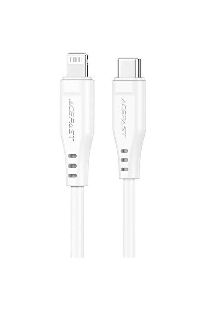 Acefast C3-01, USB-C to Lightning, 30W, 1.2m Alb