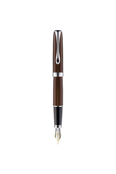 Diplomat Excellence A2 fountain pen, with M nib, 14kt gold plated. - Marrakes...