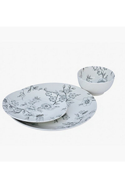 Alice 18-Piece Porcelain Dinner Set - Serves 6
