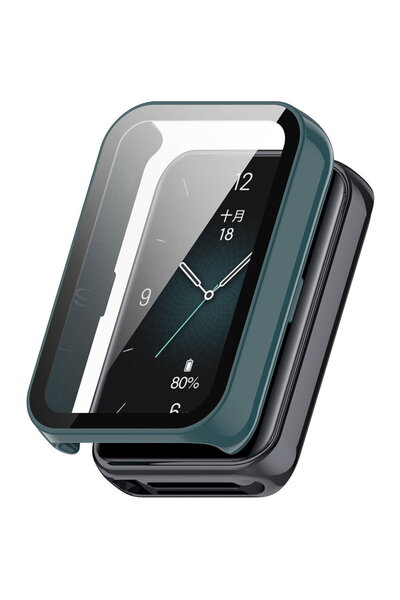 Techsuit Case for Honor Band 10 / Band 9 + Foil - Defense360 Pro - Deep Teal