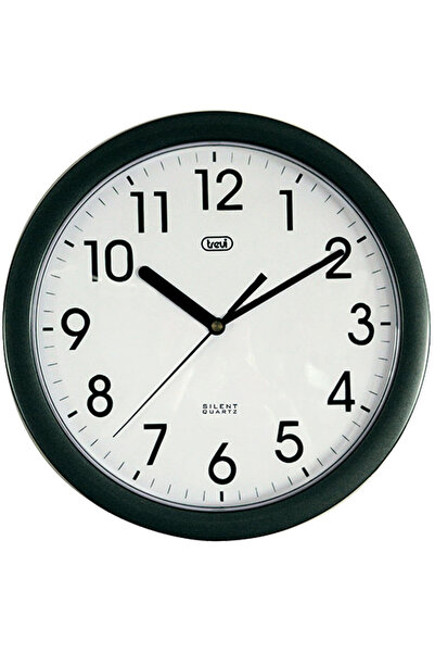 Trevi Ceas De Perete 25cm Negru