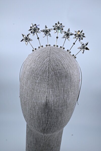 mostbeautifull Yıldız Zirkon Taşlı Taç