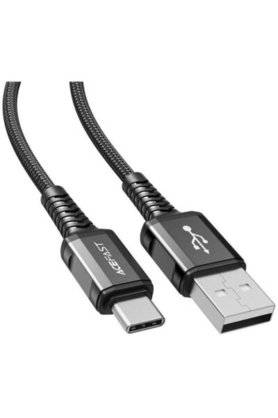 Acefast C1-04 USB-C, USB, Incarcare rapida, 1.2 m, Negru