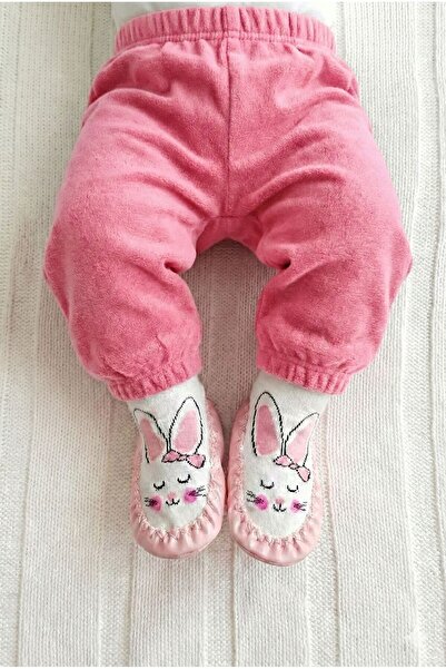 Numix Baby Kids Çarık Çorap, Hakiki Deri, Kaymaz Taban, Bebek Çocuk Patiği