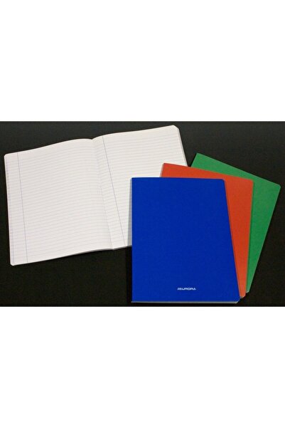 Aurora A4 notebook, 60 sheets - 80g/m2, left ruled, laminated cardboard cover...
