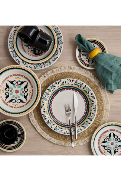 LUİSA 20-Piece Porcelain Dinner Set - Serves 4